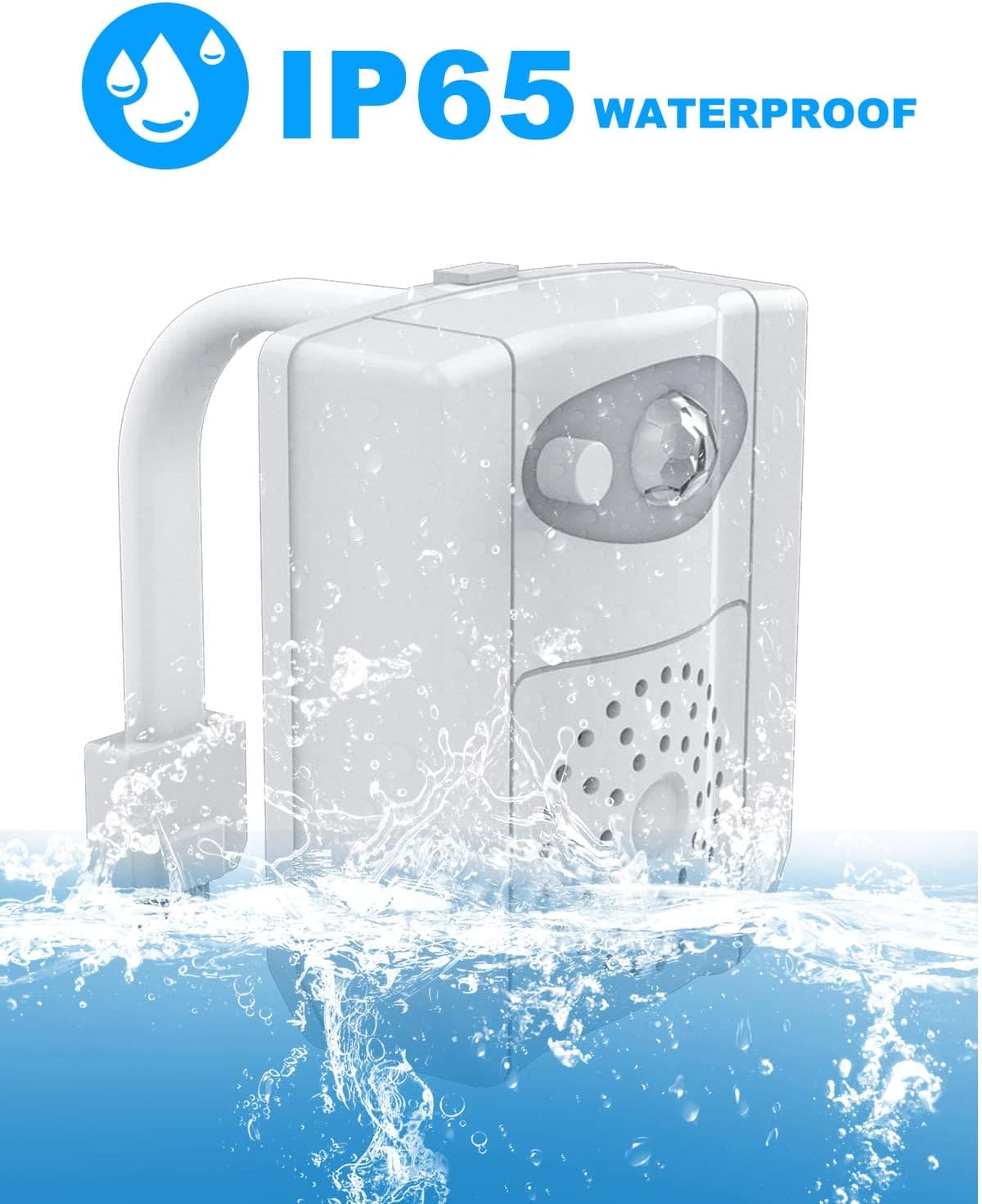 Toilet Bowl Led Sensor Lamp, Bathroom Colorful Motion Sensing Night Light, Multicolor Toilet Bowl Seat Lamp for Bathroom, Toilet Rgb Inside Light, Motion Sensor Activated Glow for Toilet Bathroom Bowl Toilet Bowl Led Sensor Lamp, Bathroom Colorful Motion Sensing Night Light, Multicolor Toilet Bowl Seat Lamp for Bathroom, Toilet Rgb Inside Light, Motion Sensor Activated Glow for Toilet Bathroom Bowl